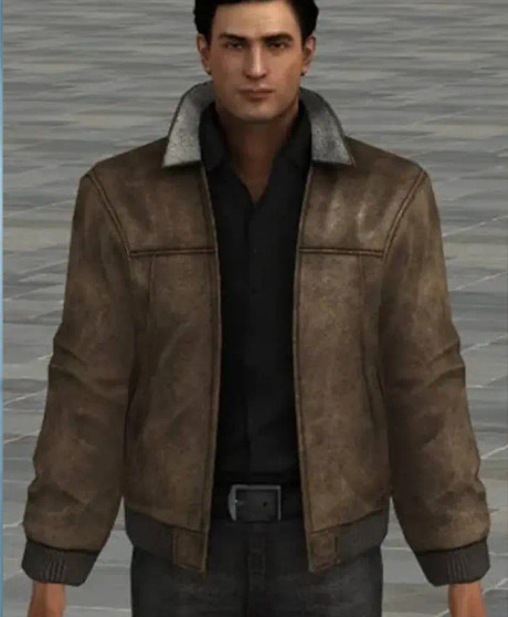 Vito Scaletta Mafia 2 Game Brown Jacket