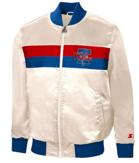 Philadelphia Phillies Starter White Jacket