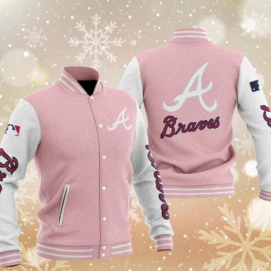 Atlanta Braves Pink Jacket
