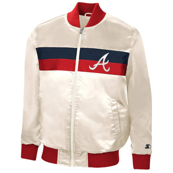 Atlanta Braves Cream Jacket
