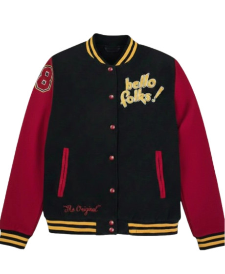 Mickey Mouse and Pluto Letterman Jacket
