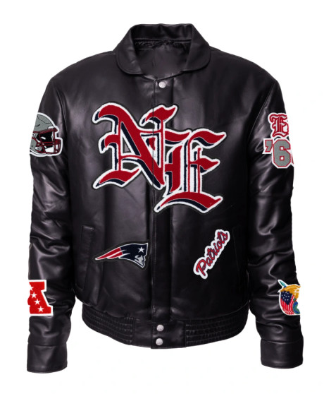 New England Patriots 2026 Leather Jacket