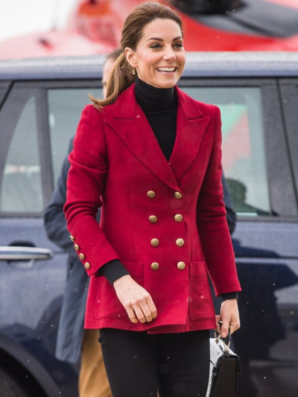 Kate Middleton Red Blazer