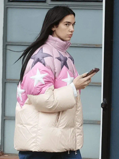 Dua Lipa Pink Jacket