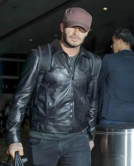 David Beckham Biker Jacket