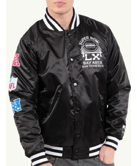 San Francisco Super Bowl LX Satin Jacket
