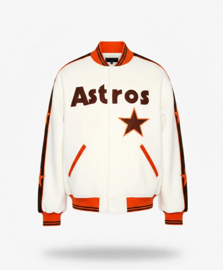 Supreme SS26 Houston Astro Varsity Jacket