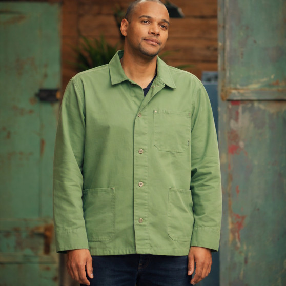 Rich Miller The Great Pottery Throwdown S09 Green Jacket