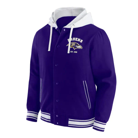 Baltimore Ravens Hooded Jacket