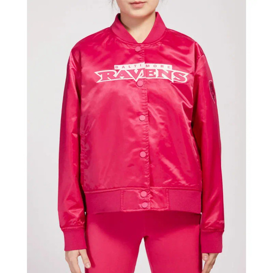Baltimore Ravens Pink Jacket