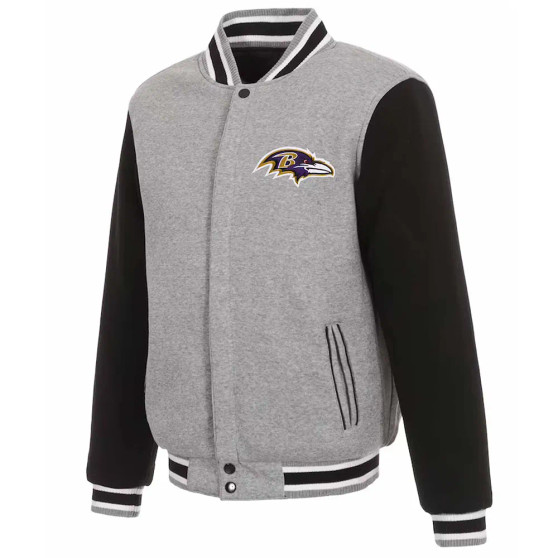 Baltimore Ravens Wool Jacket
