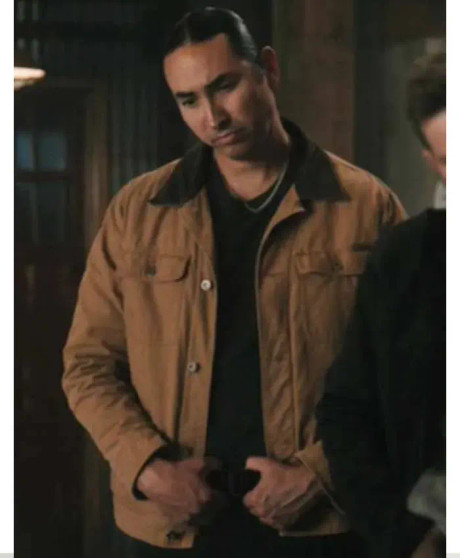 Tatanka Means Marshals Brown Jacket for men