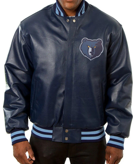 Memphis Grizzlies Leather Jacket
