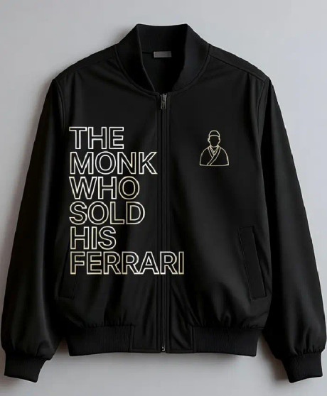 The Monk Who Sold His Ferrari Bomber Jacket