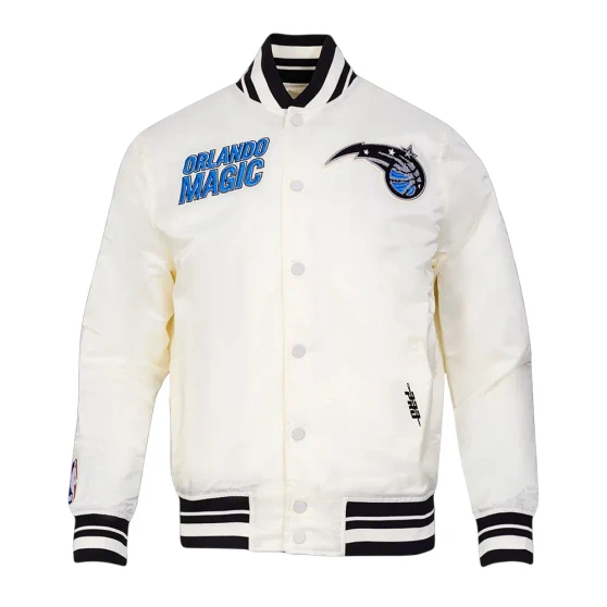 White Orlando Magic Jacket