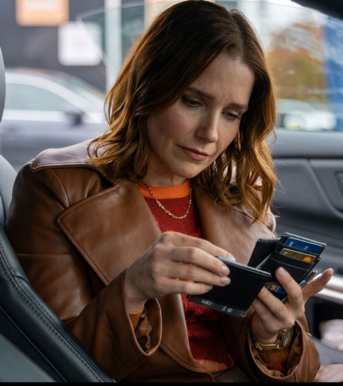 Sophia Bush Broad Trip Brown Leather Coat