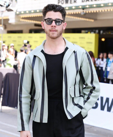 Nick Jonas Power Ballad 2026 Premiere Jacket