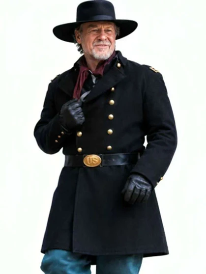 Sean Bean The Isolate Thief  Black Coat