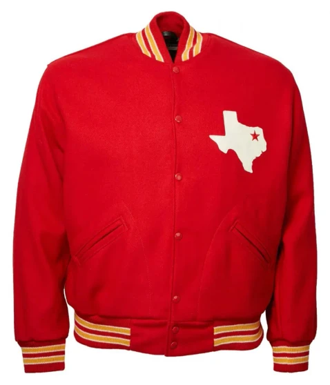 Travis Kelce Dallas Texans Red Jacket