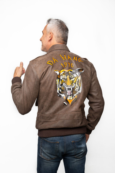 Da Nang 1970 Howling Mad Murdock Leather Jacket
