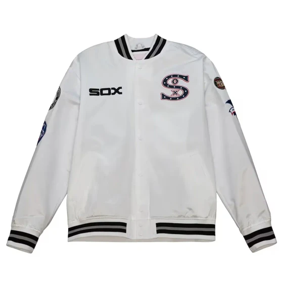 White Chicago White Sox Jacket