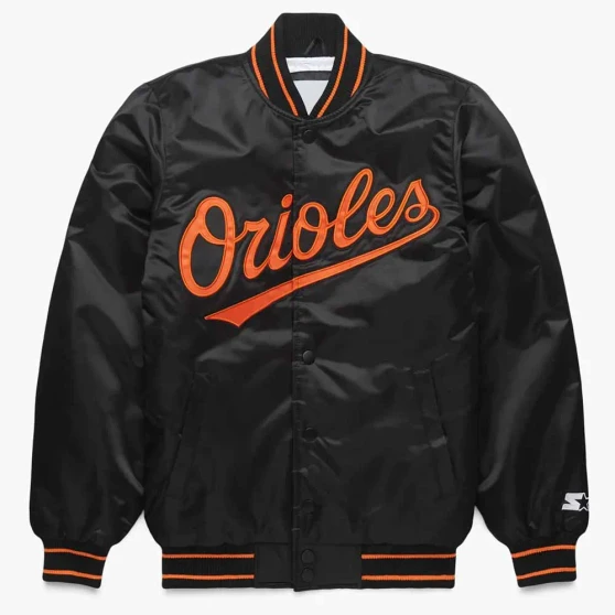 Baltimore Orioles Classic Varsity Satin Jacket
