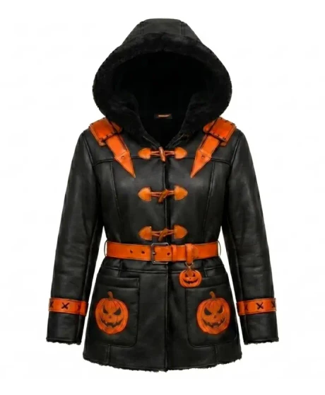 Halloween Gothic Pumpkin Hooded Jacket