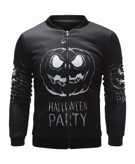 Halloween Party Bomber Jacket