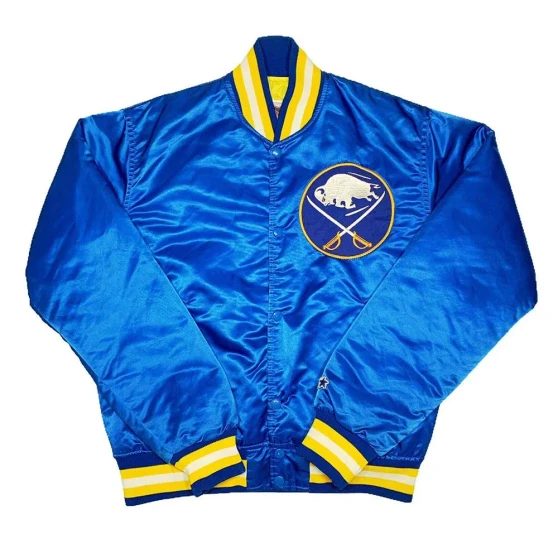 Buffalo Sabres Satin Bomber Jacket