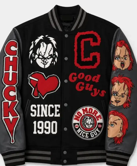 Chucky Good Guys Since 1990 Varsity Jacket