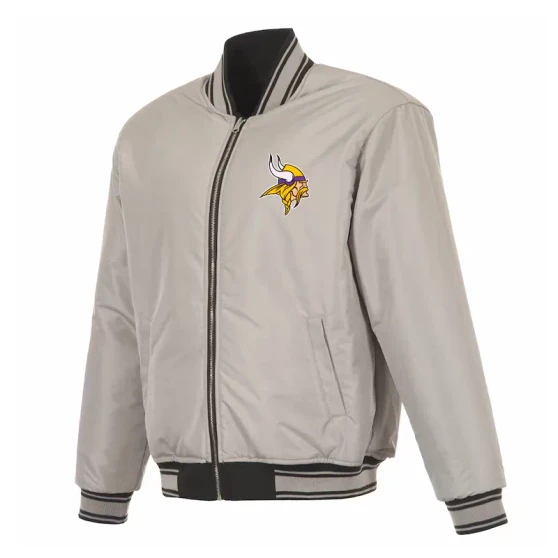 Minnesota Vikings Reversible Flight Jacket