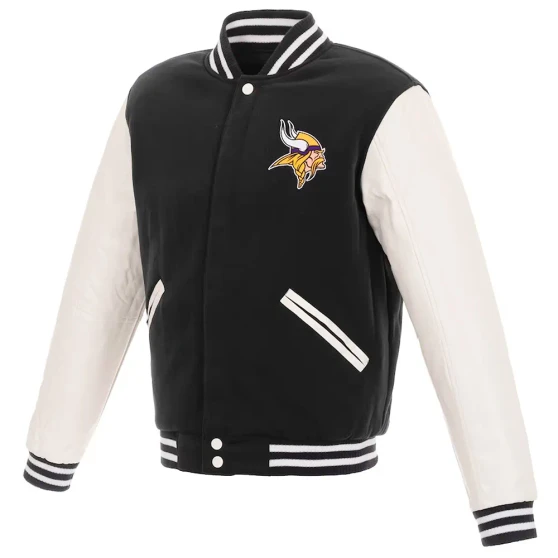 Minnesota Vikings Full Zip Bomber Jacket
