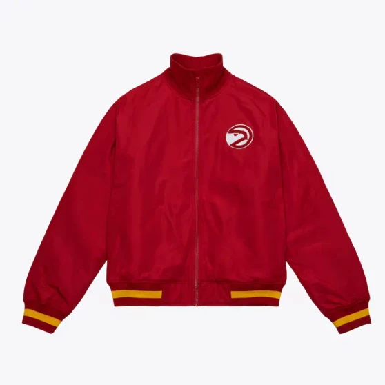 Atlanta Hawks Full Zip Red Jacket