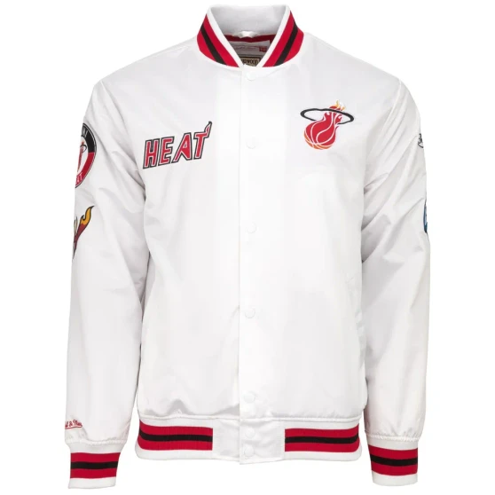 White Miami Heat Jacket