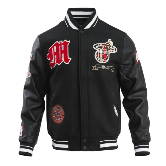 Miami Heat Prep Varsity Jacket