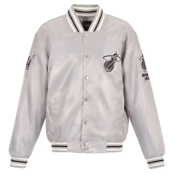 Miami Heat Silver Jacket