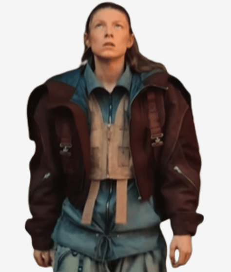 Hunter Schafer Blade Runner 2099 Cora Cropped Jacket