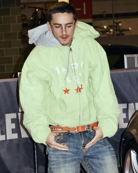 Timothée Chalamet Marty Supreme Hooded Jacket