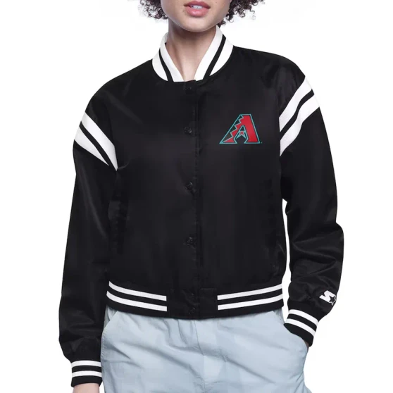 Arizona Diamondbacks Printed Logo Jacket