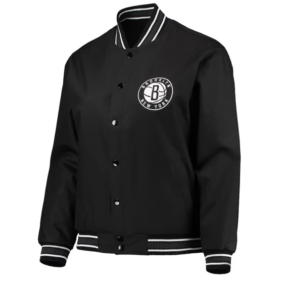 Brooklyn Nets Black Jacket