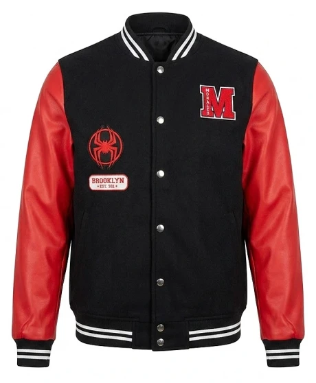 Spider Man Miles Morales Varsity Jacket