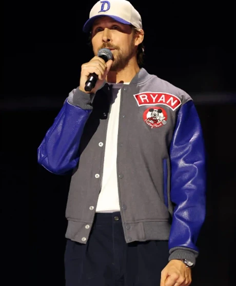Ryan Gosling Mickey Mouse Club Varsity Jacket