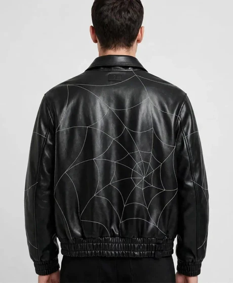 Spider Man Cosplay Leather Jacket