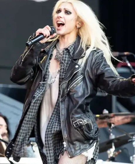 Taylor Momsen 2026 Leather Jacket