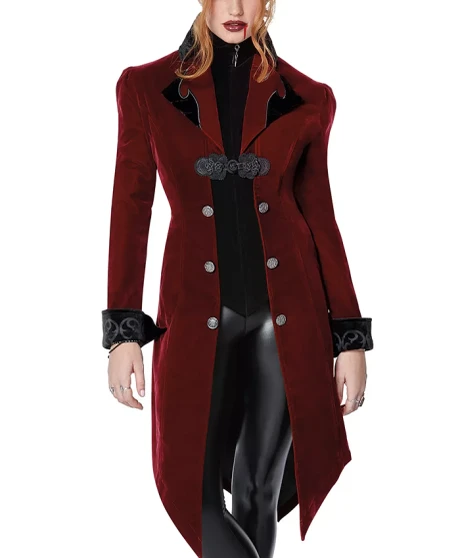 Women Vampire Red Jacket