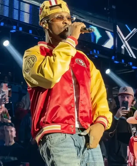Usher Levi’s Stadium 49ers Varsity Jacket