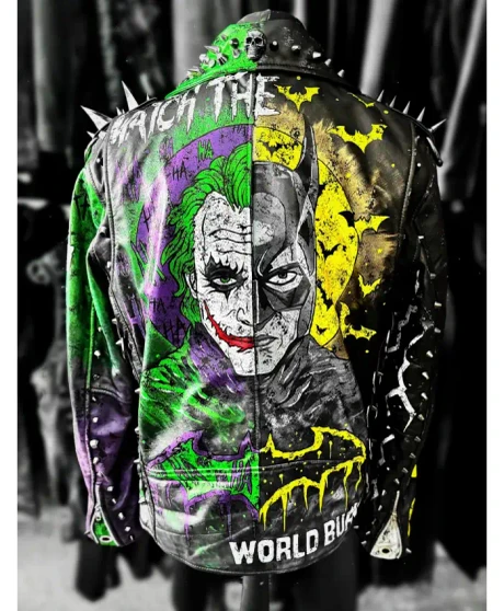 Batman Vs Joker Leather Jacket
