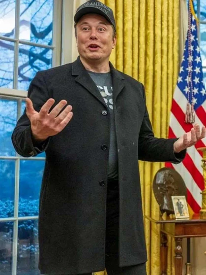 Elon Musk Trench Coat