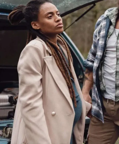 Morgan Stand Your Ground Beige Coat