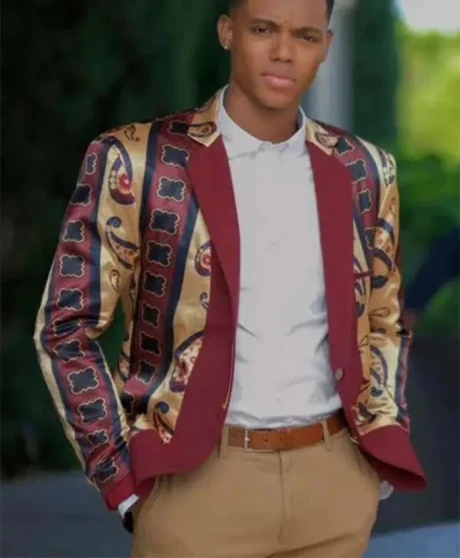Bel-Air S1 E5 Will Smith All Over Printed Blazer